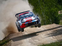 Evans disappointed not to make podium at Rally Estonia
