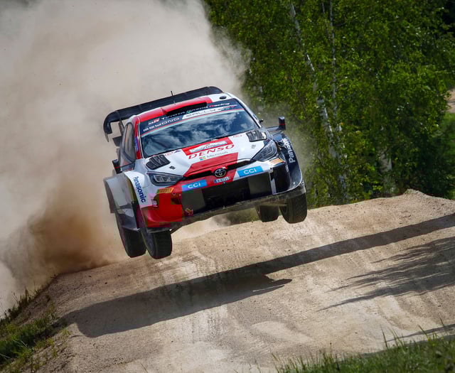 Evans disappointed not to make podium at Rally Estonia