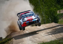 Evans disappointed not to make podium at Rally Estonia