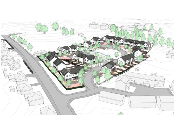 Penrhyndeudraeth, Trem Y Moelwyn housing plan