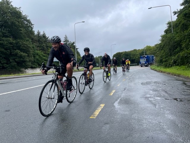 Police take part in 200-mile bike ride to raise money for COPS charity