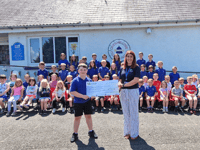 School raises over £700 for Bronglais Hospital chemotherapy unit