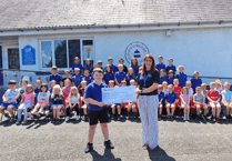 School raises over £700 for Bronglais Hospital chemotherapy unit