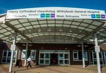 Major incident declared at west Wales hospital
