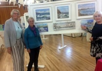 Art group members open annual exhibition with special preview event