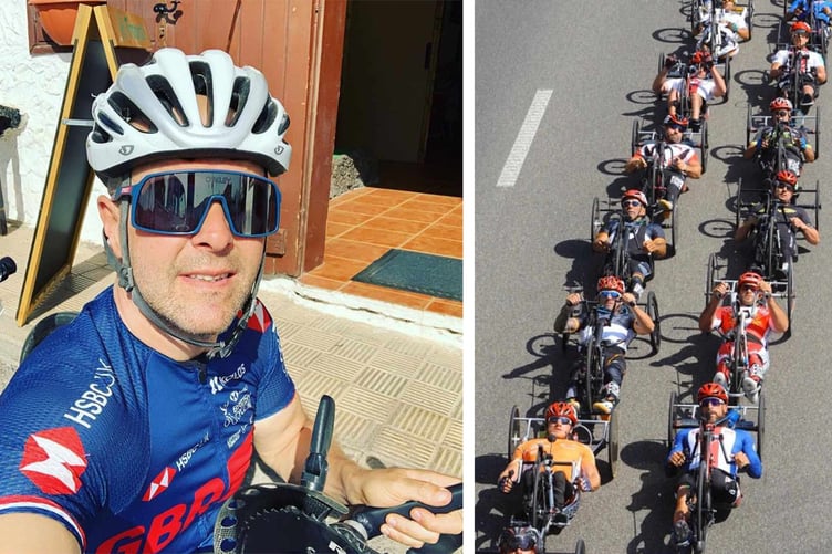 Pencarreg’s Luke Jones is heading to Scotland to compete in the UCI Cycling World Championships