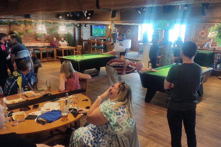 It was an entertaining afternoon at Aberystwyth's Royal Pier brasserie