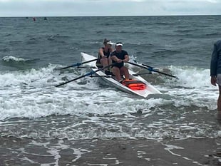 Tim and Chloe impress at British Coastal Rowing Championships