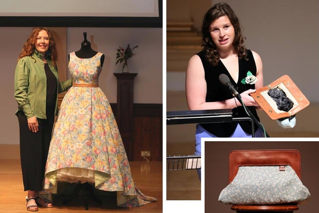 Commemorative gown created for Laura Ashley exhibition