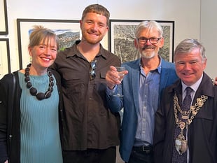 A family affair for Welsh mountains and wildlife art exhibition