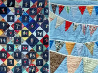 1977 Jubilee, semaphore and Borth inspire works at quilt exhibition 