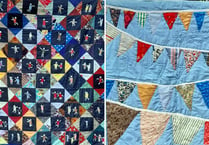 1977 Jubilee, semaphore and Borth inspire works at quilt exhibition 