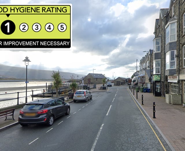 Inspectors hand Barmouth restaurant low food hygiene rating