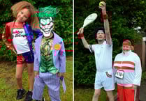 Joker and Harley Quinn among carnival's colourful characters