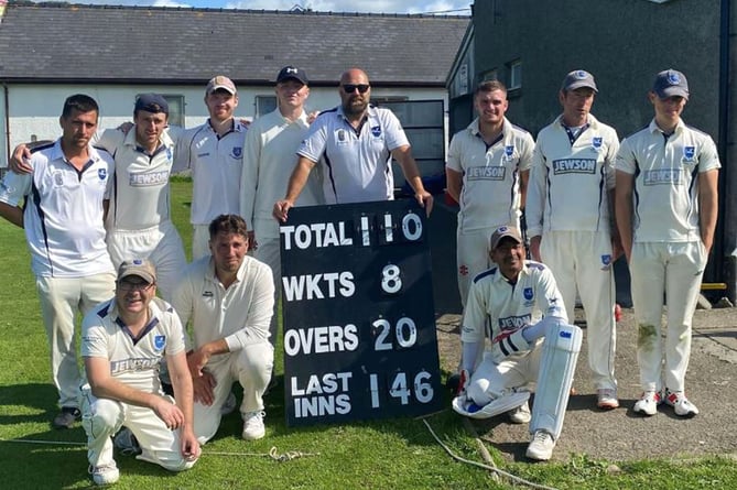 Aberaeron (146-6) beat Tywyn & District (111-9) by 35 runs West Wales Conference T20 060823