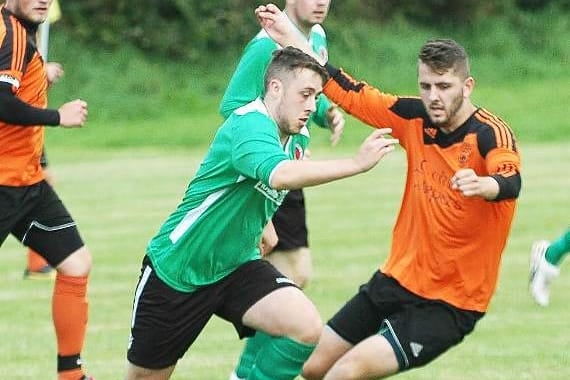 Tom Allen-Davies gave Tywyn a very early lead against Meifod.