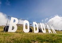 Eisteddfod fundraisers erect Hollywood-style sign