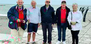 Prostate Cymru Big Walk participants raise almost £1,300 for charity