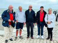 Prostate Cymru Big Walk participants raise almost £1,300 for charity