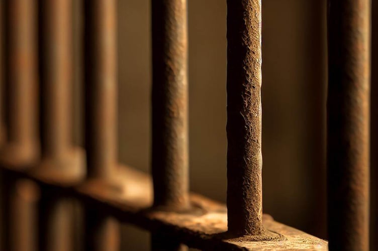 Old Prison Cell stock