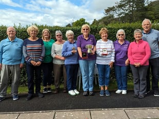 Rain fails to deter Barmouth WI bowling competition participants