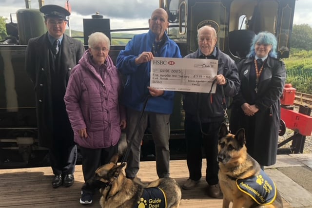 Talyllyn Railway train ride raises over £500 for charity