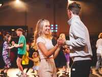 Eisteddfod visitors dance the night away