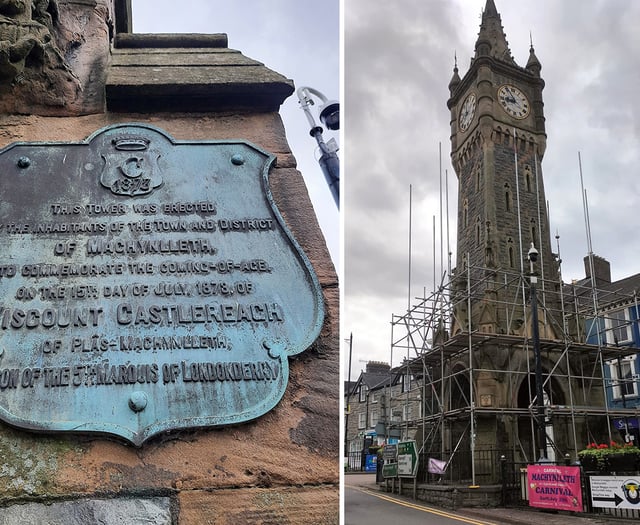 Machynlleth clock tower 150th celebration ‘a year too late’