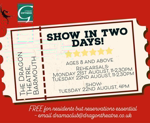 Curtain call for Gwynedd youngsters