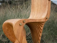 Aberdyfi mountain rescue volunteer makes chair to raise money for team