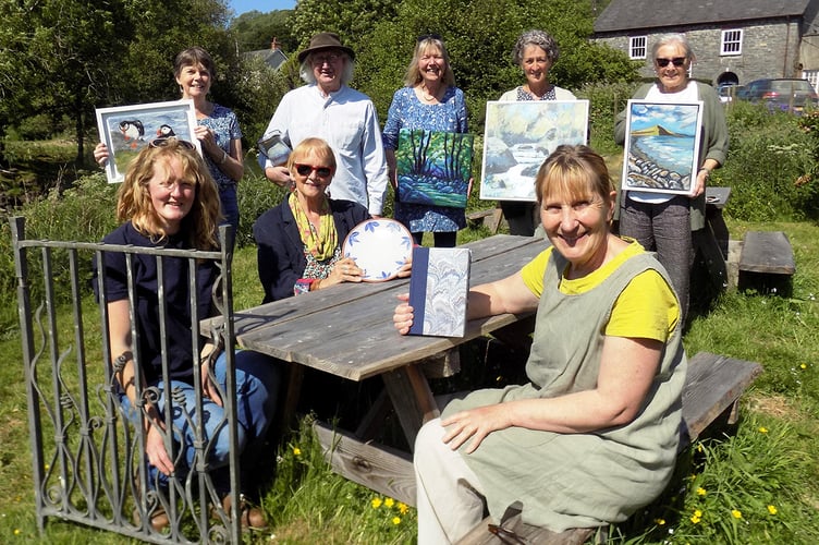 Llanfair Clydogau Art Exhibition.