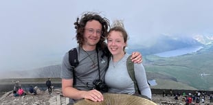 Daughter climbs Yr Wyddfa in memory of dad who died on her birthday