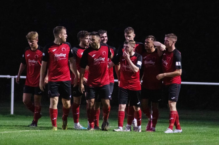 Penrhyncoch produced a polished second half display to see off visitors Builth Wells