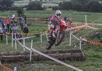 All revved up for three days of enduro racing at Cwmythig Hill