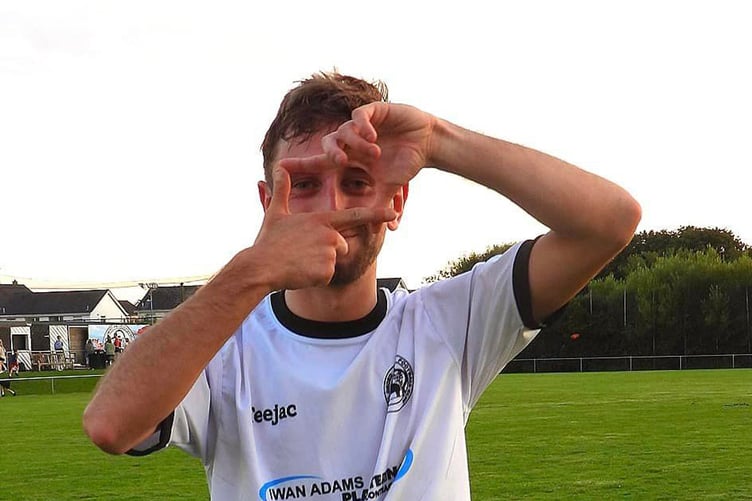 Jos Lloyd Jones scored the only goal of the game against Bethesda Athletic