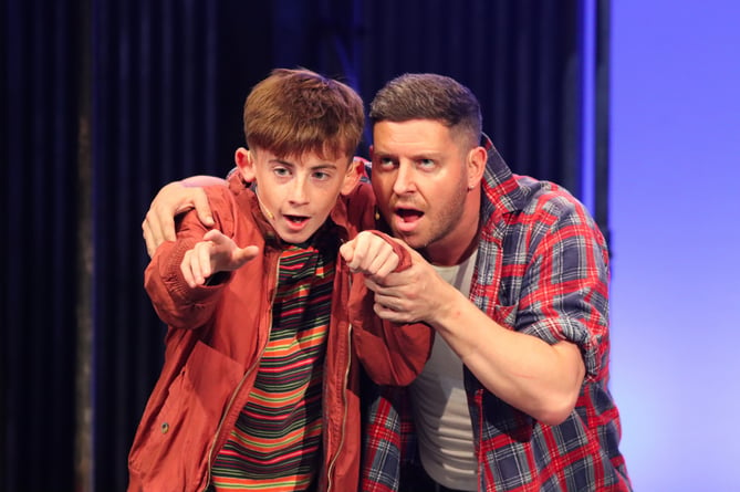 Owen Jac and Geraint Rhys Edwards play Scott and Barry in Brassed Off