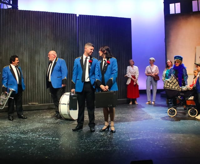 Brassed Off is getting people on their feet in Aberystwyth