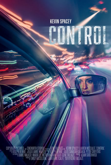 Lauren Metcalfe stars in Control and Jamie Walker is  Director of Photography