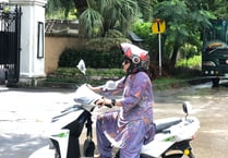 Female students in Pakistan get mopeds through Aber University project