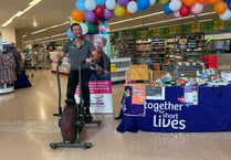 Aberystwyth Morrisons staff raise funds for Tŷ Gobaith