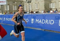 Aber triathlete Palfrey stars on international stage