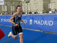 Aber triathlete Palfrey stars on international stage