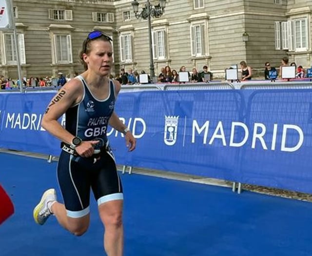 Aber triathlete Palfrey stars on international stage