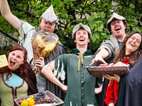 Robin Hood prepares to storm Cardigan Castle!