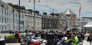 The blight of boomers on motorbikes on Aberystwyth prom