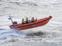 Seven children and two adults among those rescued by RNLI