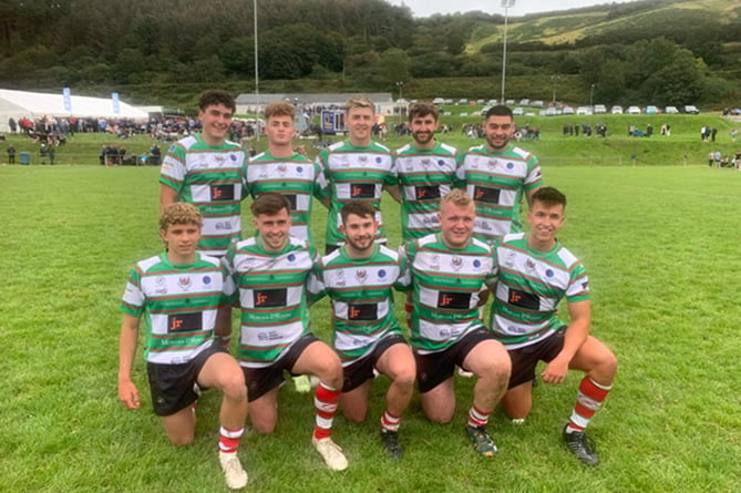 The young Drovers who narrowly lost in the final of the Aberaeron 7s