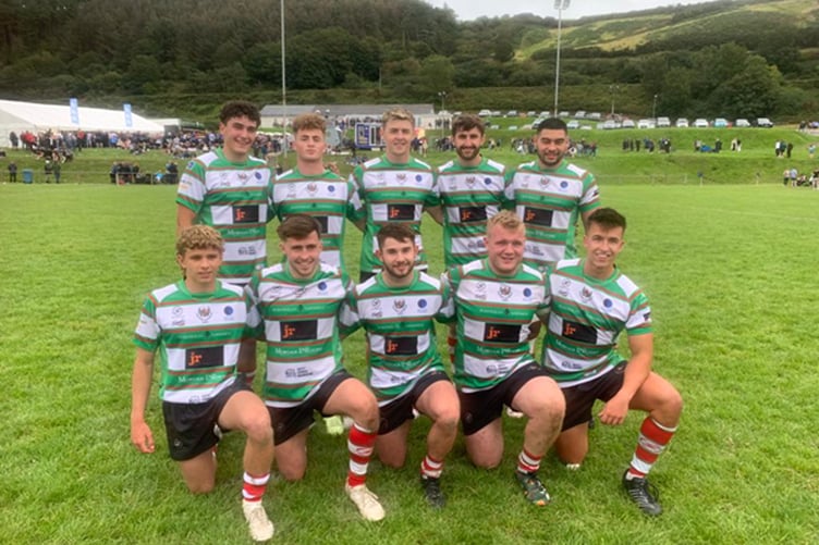 The young Drovers who narrowly lost in the final of the Aberaeron 7s