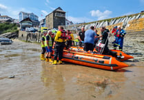 Father says New Quay RNLI 'restored his faith in humanity' 