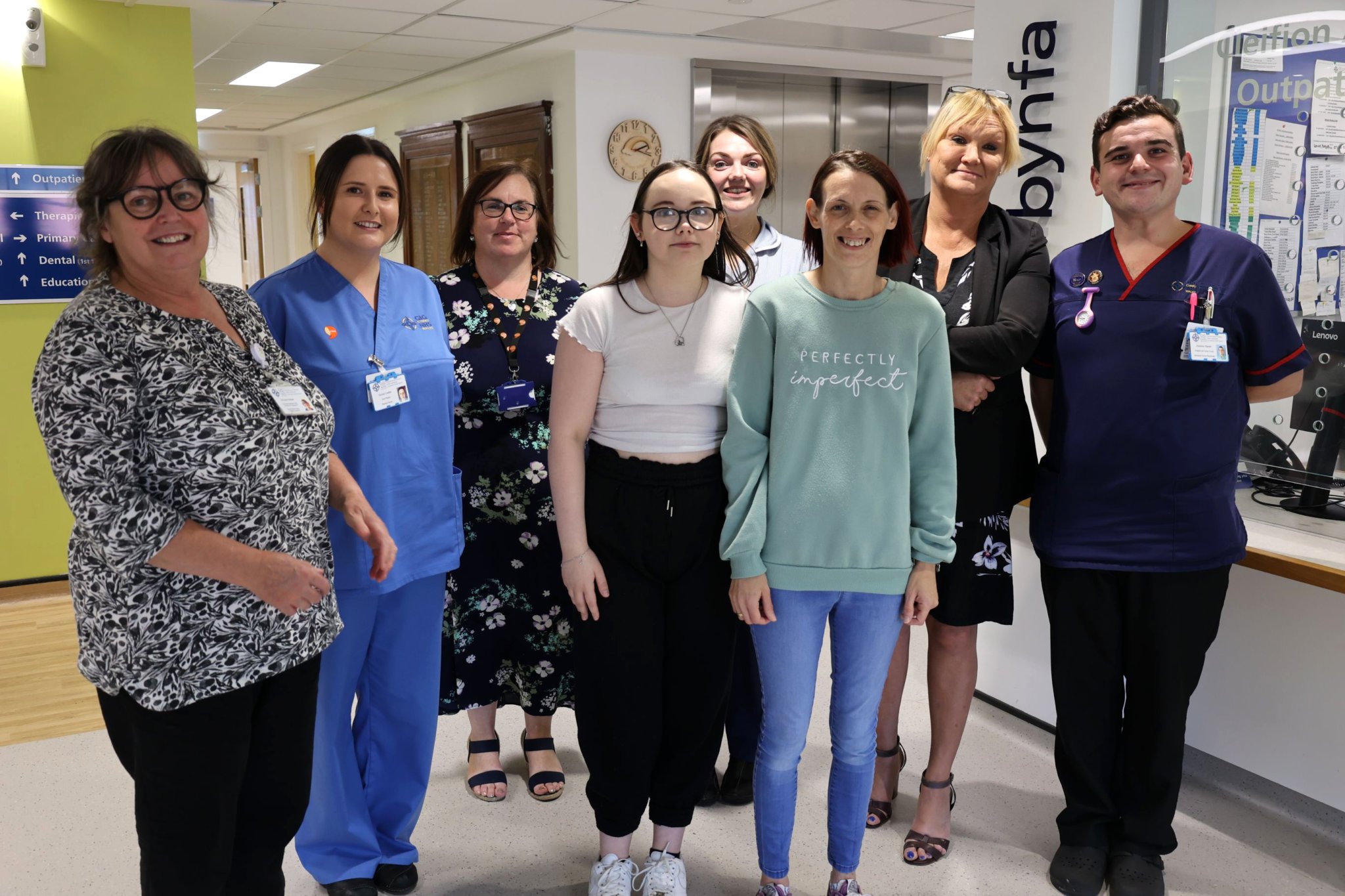 Teen thanks Blaenau practice for saving her life